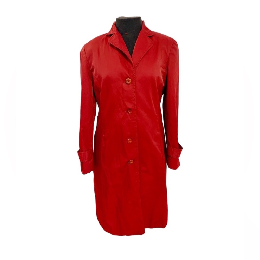 Hillard & Hanson Jackets & coats  Women’s Sz 8 jackets Trench Coat Vintage - Picture 2 of 3
